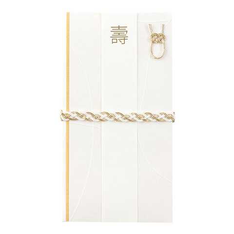 金封 結婚祝 白い糸 編み