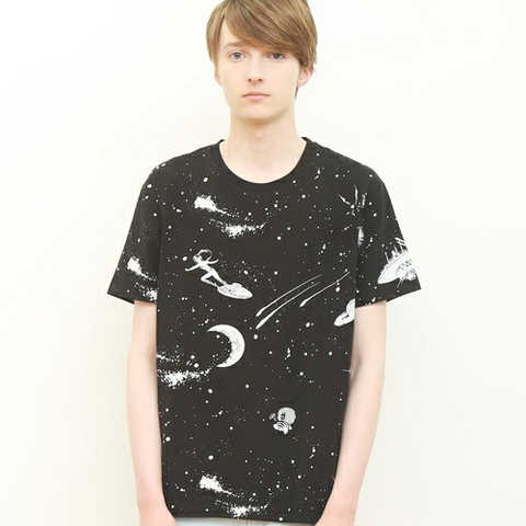 うる星やつらTシャツB/スペース