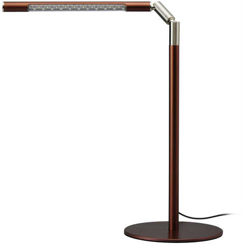 GREEN HOUSE タッチセンサー搭載 スイッチレスLEDスタンドライト ブラウン GH-LED22TACBR