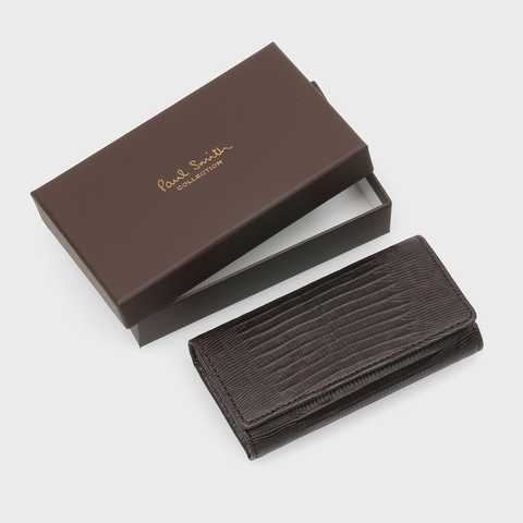 PCリザードエンボスキーケース