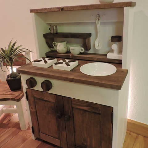 おままごとキッチン　オープンカフェSサイズ