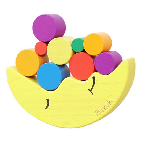 【名入れ可能】お月さま バランスゲーム