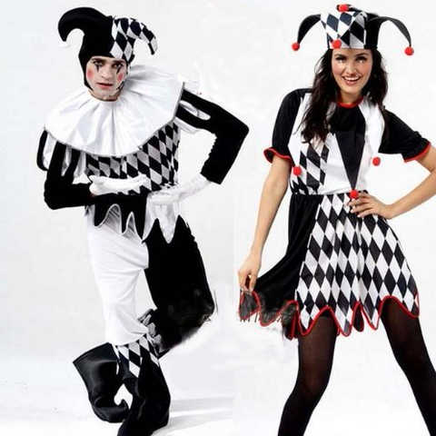 ピエロ　カップルコスチューム