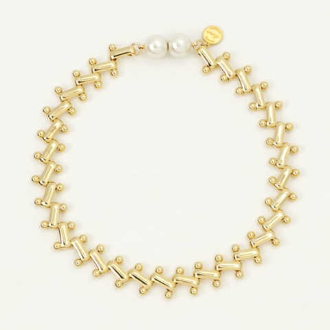 Soierie / スクリューネックレス