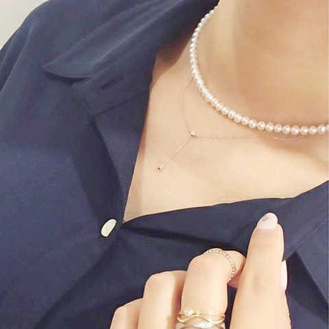 K10WG パール チョーカー