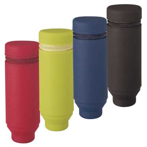 リヒトラブ スタンドペンケース スマートフィット アクタクト ネイビー A7692-11