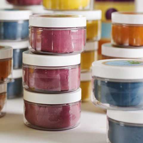 野菜と果物と植物のみで作った粘土