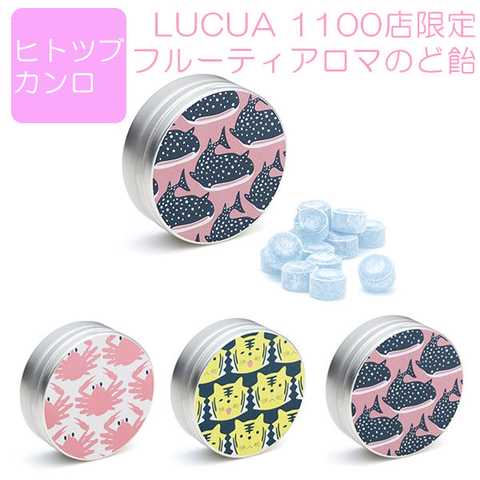 ヒトツブカンロ フルーティアロマのど飴 33g