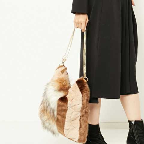 AMERICAN RAG CIE　5WAYファーバッグ【WEB限定】