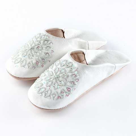 スパンコールバブーシュ クリア