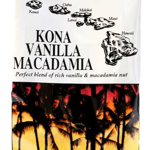 ハワイアンアイルズ レギュラーコーヒー コナ バニラマカダミア 198g×1個