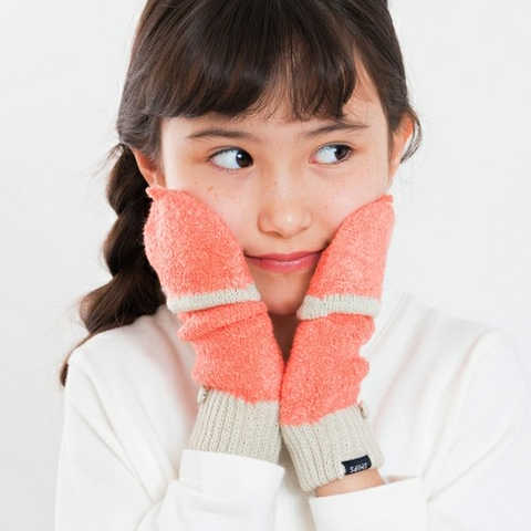 SHIPS KIDS:マシュマロ ミトン