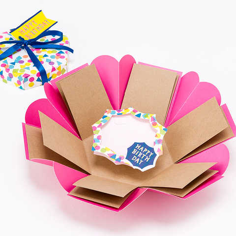 飛び出すプレゼントボックスアルバム PINK 