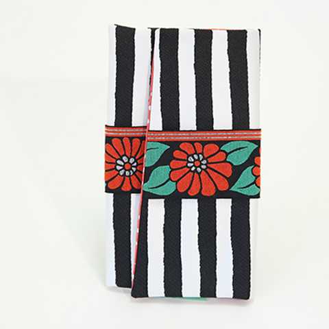 オリボンフクサshima#2/しまブラック