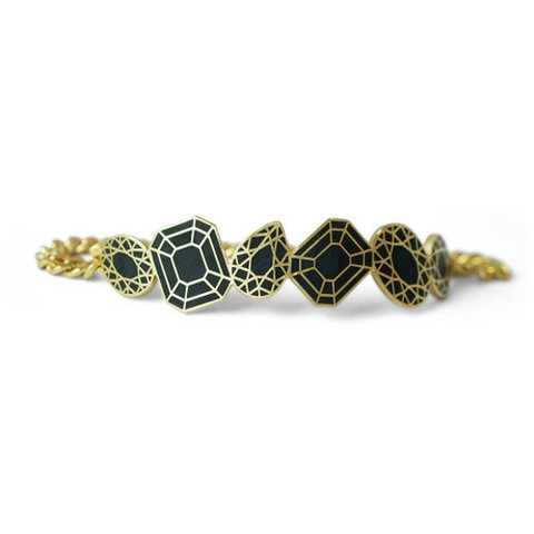 Banquet REGARD bracelet｜all black color