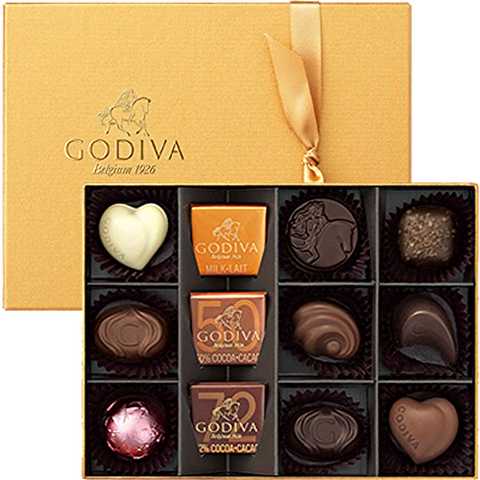 ゴディバ (GODIVA) ゴールドコレクション 12粒
