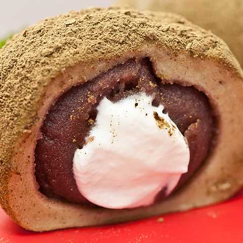 満天の星大福（ほうじ茶大福）