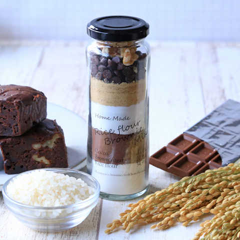 AK07LayerBake 米粉で作るチョコレートブラウニーS 食雑貨 お菓子作り 製菓用品 プレゼント　インスタ映え 