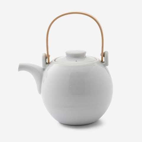 HASEGAWA 丸土瓶 竹ハンドル