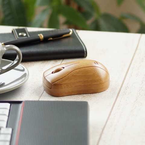 天然竹製 ワイヤレスマウス