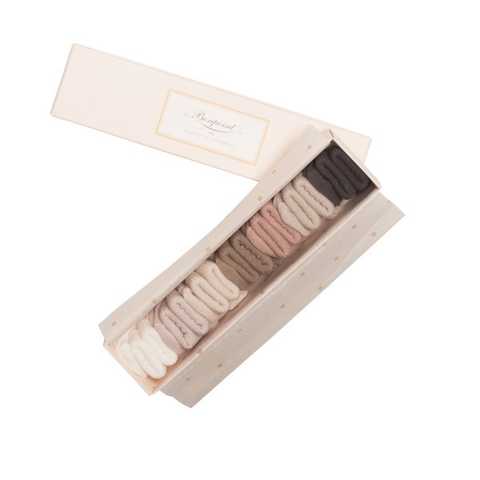 ウィークリーソックスボックス 新生児用　121 ピンク系