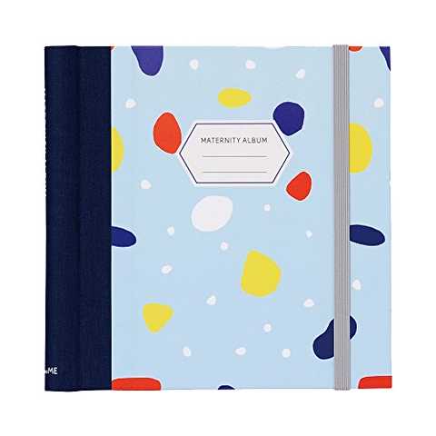 マークス ハッピーマタニティアルバム/ブルー MOM-AL7-BL