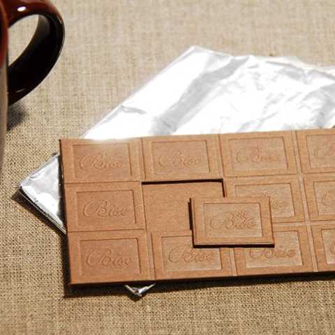 D-BROS グリーティングカード 「Bise」 チョコレートカード