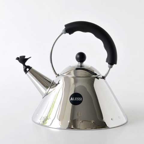 【正規輸入品】 ALESSI アレッシィ Bird Kettle バードケトル ブラック 9093 B
