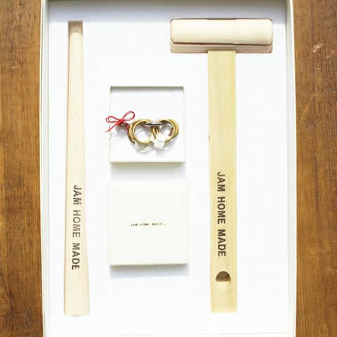 『名もなき指輪』（8本セット）-BRASS-