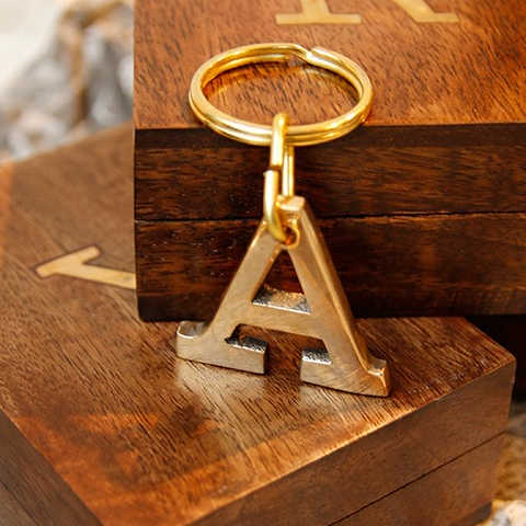 イニシャルキーホルダー/INITIAL KEYHOLDER