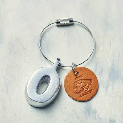 ナンバーキーホルダー/Number Key Holder/Made in JAPAN(日本製)