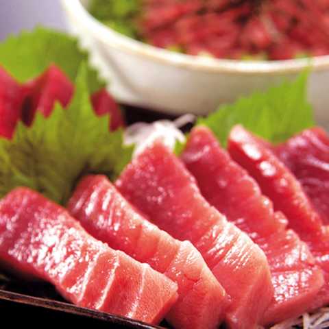 静岡 天然南まぐろ赤身と中とろ