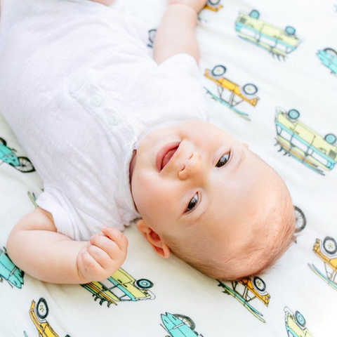 Swaddle Blanket／サーフモービル柄