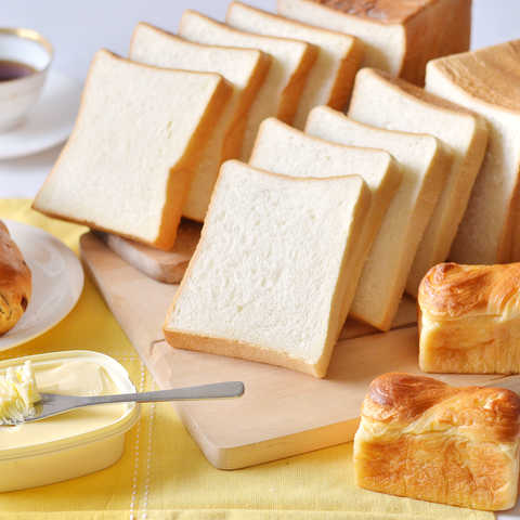 栃木 「金谷ホテルベーカリー」 パン4種とマーガリンのセット