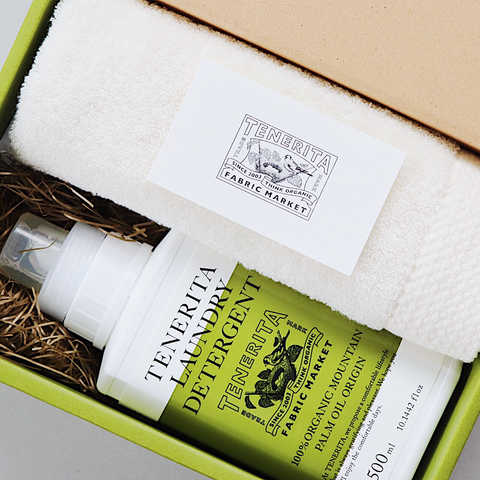 フェイスタオル&LAUNDRY DETERGENTセット