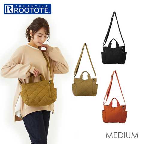 ルートート ROOTOTE 2994 SN.スクエア2way.ダイヤキルト-D