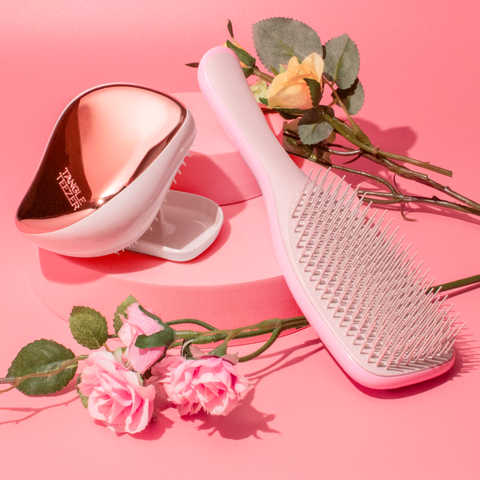 【20250303/取扱中止・在庫0】TANGLE TEEZER コンパクトスタイラー×ザ・アルティメットディタングラー ギフト 2点セット