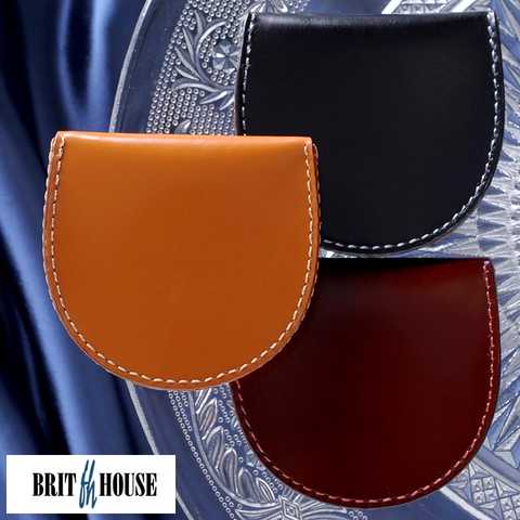 コードバン 馬蹄型コインケース メンズ 小銭入れ BRIT HOUSE