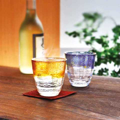 和がらす お湯割り 耐熱 焼酎用 グラス