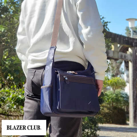 BLAZER CLUB 横型 フラップ ミニショルダーバッグ
