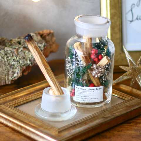 【クリスマス限定】Positive Energy Palo Santo Flower Bottle Holy Christmas