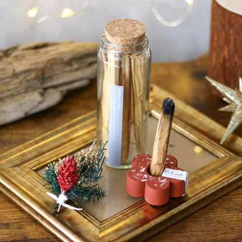 【クリスマス限定】Positive Energy Palo Santo Bottle & Holder Holy Christmas set