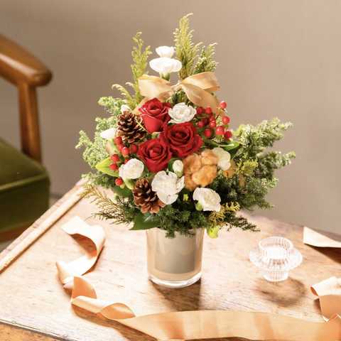 【送料無料】クリスマスツリーアレンジメント