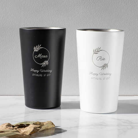 名入れ ステンレスタンブラー ペアセット［450ml］