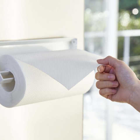 山崎実業 tower  片手でカットマグネットキッチンペーパー ホルダー