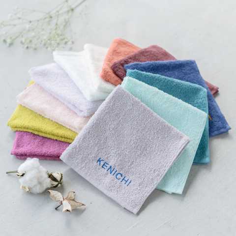 名入れ 刺繍 今治タオル ハンカチ（ハンドタオル）［33 × 35cm］