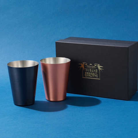 TSUBAME銅製ミニタンブラー（ペアセット）