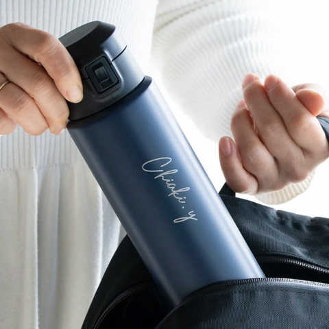 名入れ ワンタッチ サーモステンレスボトル500ml