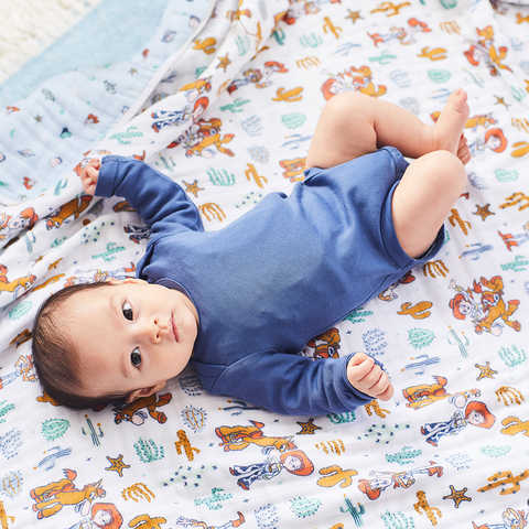 【日本正規品】ガーゼブランケット トイストーリー [120cm×120cm]