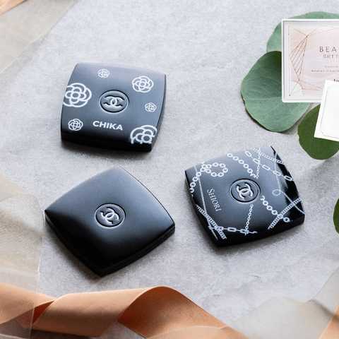 【リーガルチェックにより】【女性のご褒美ギフトセット】CHANEL シャネル コンパクトミラー & Annyビューティーチケット